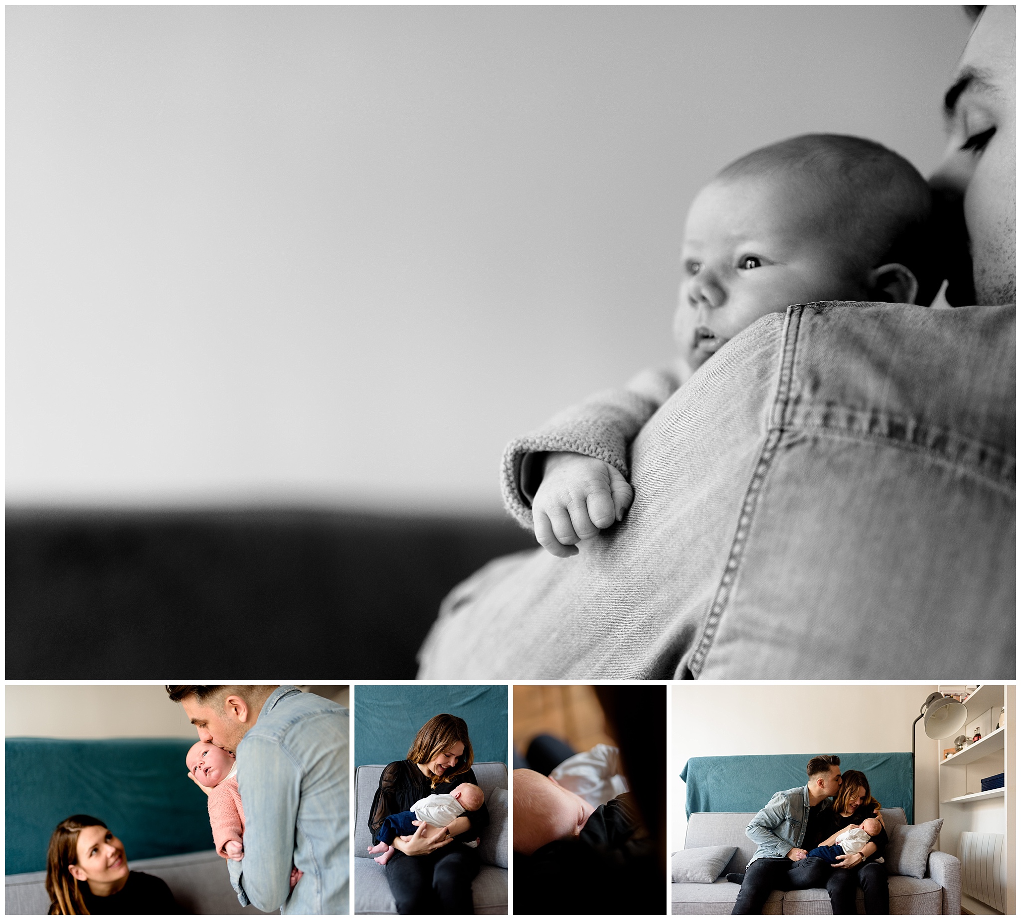 Séance photo bébé sur Paris - Keyron, 2 mois - Photographe bébé