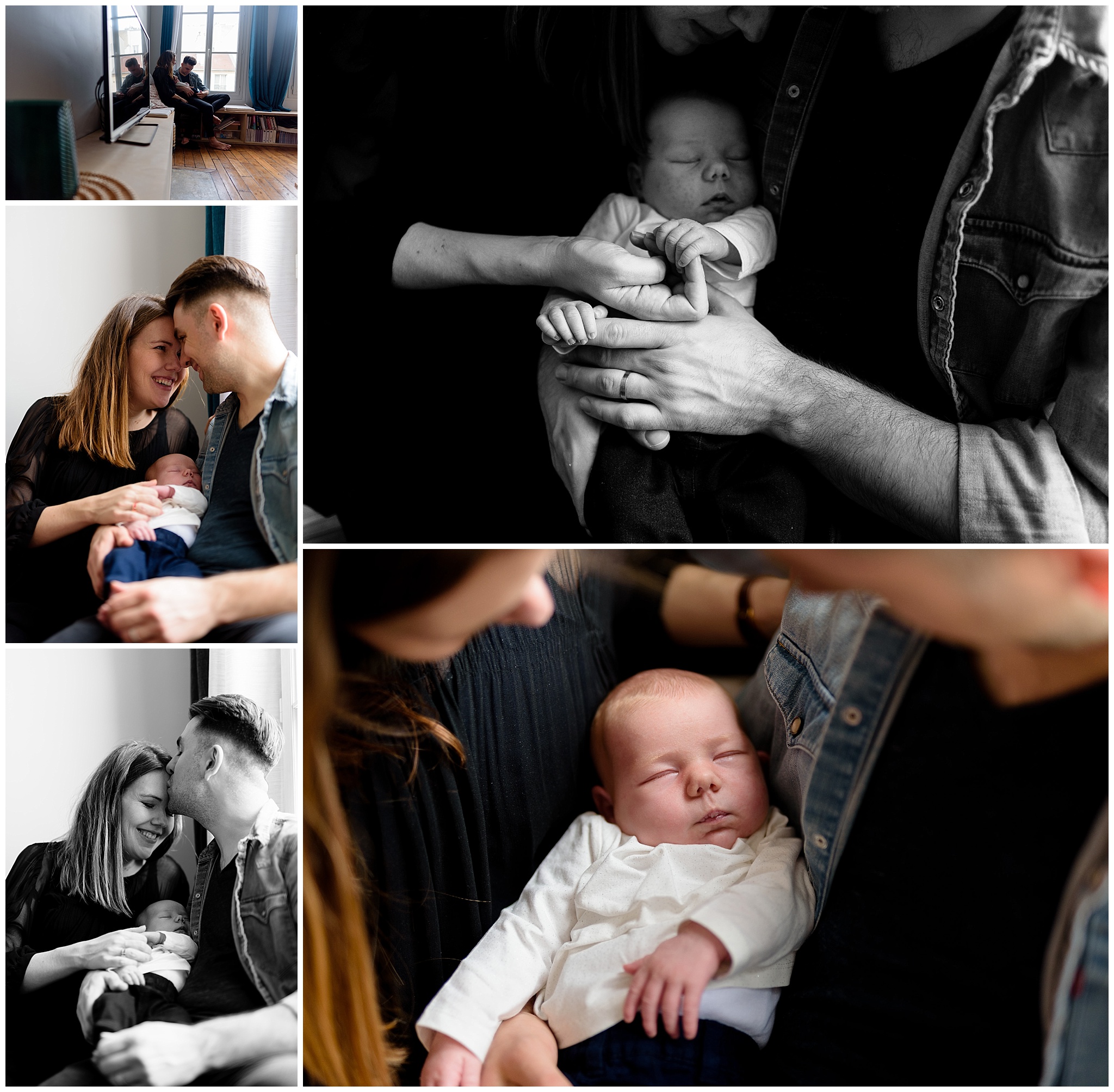 photographe bébé domicile Sandrine Siryani nouveau-né famille chatou paris Yvelines hauts-de-seine
